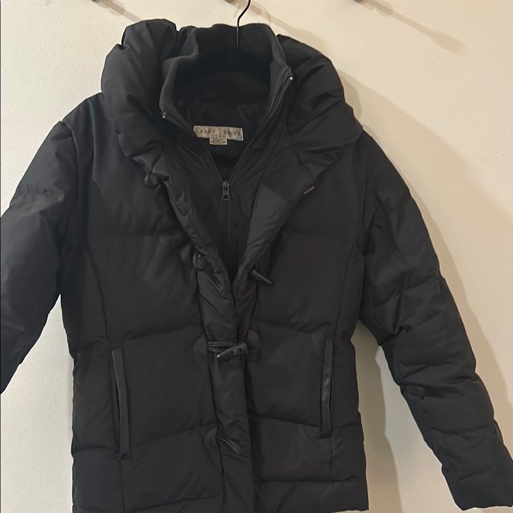 Larry Levine Black Down Jacket